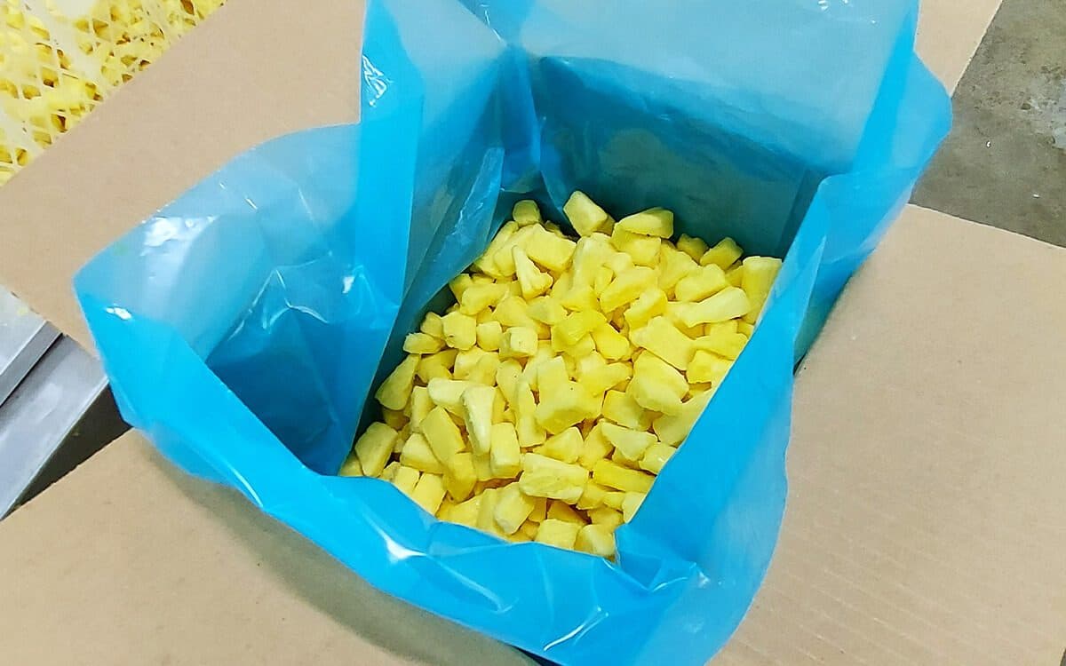 Piña Congelada en Trozos